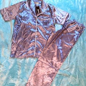 Joan Vass Womens Pajamas Set| Large